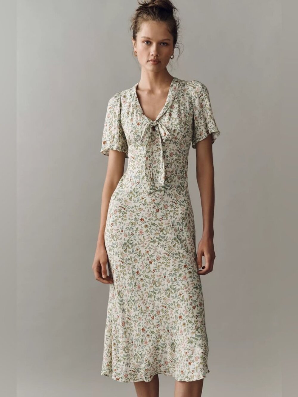 Reformation Tyra Dress In Gardener